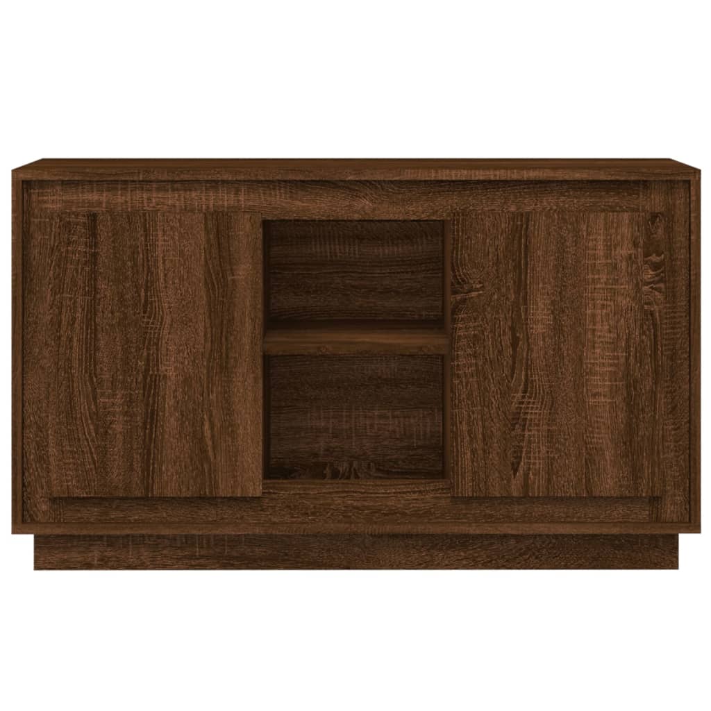 vidaXL Szafka, brązowy dąb, 102x35x60 cm, materiał drewnopochodny