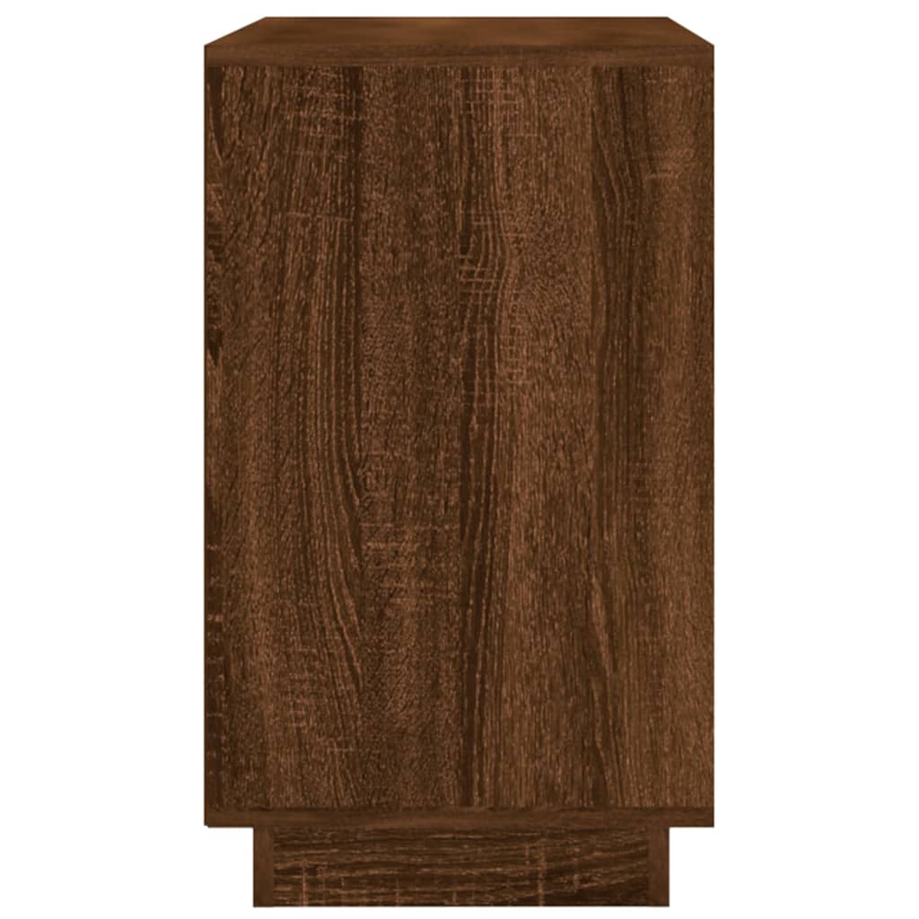 vidaXL Szafka, brązowy dąb, 102x35x60 cm, materiał drewnopochodny