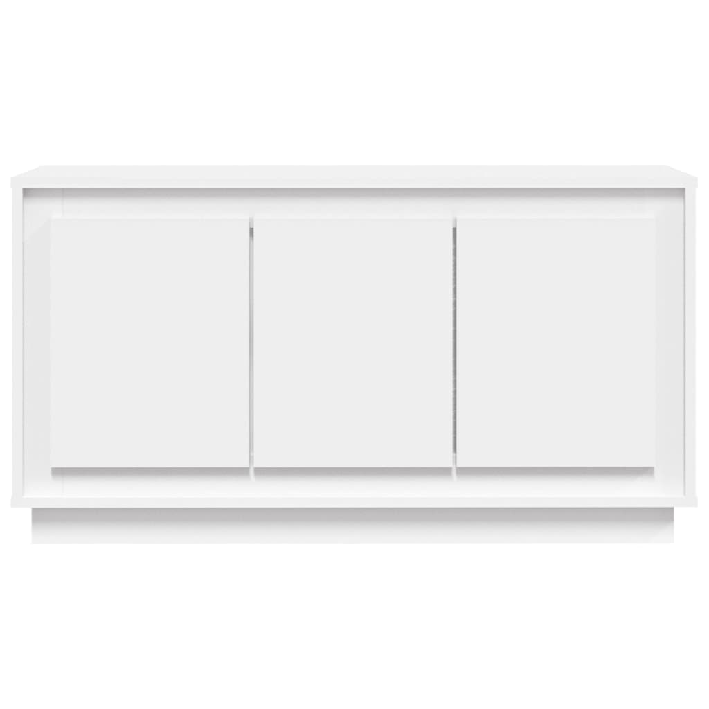 vidaXL Szafka, biała, 102x35x55 cm, materiał drewnopochodny