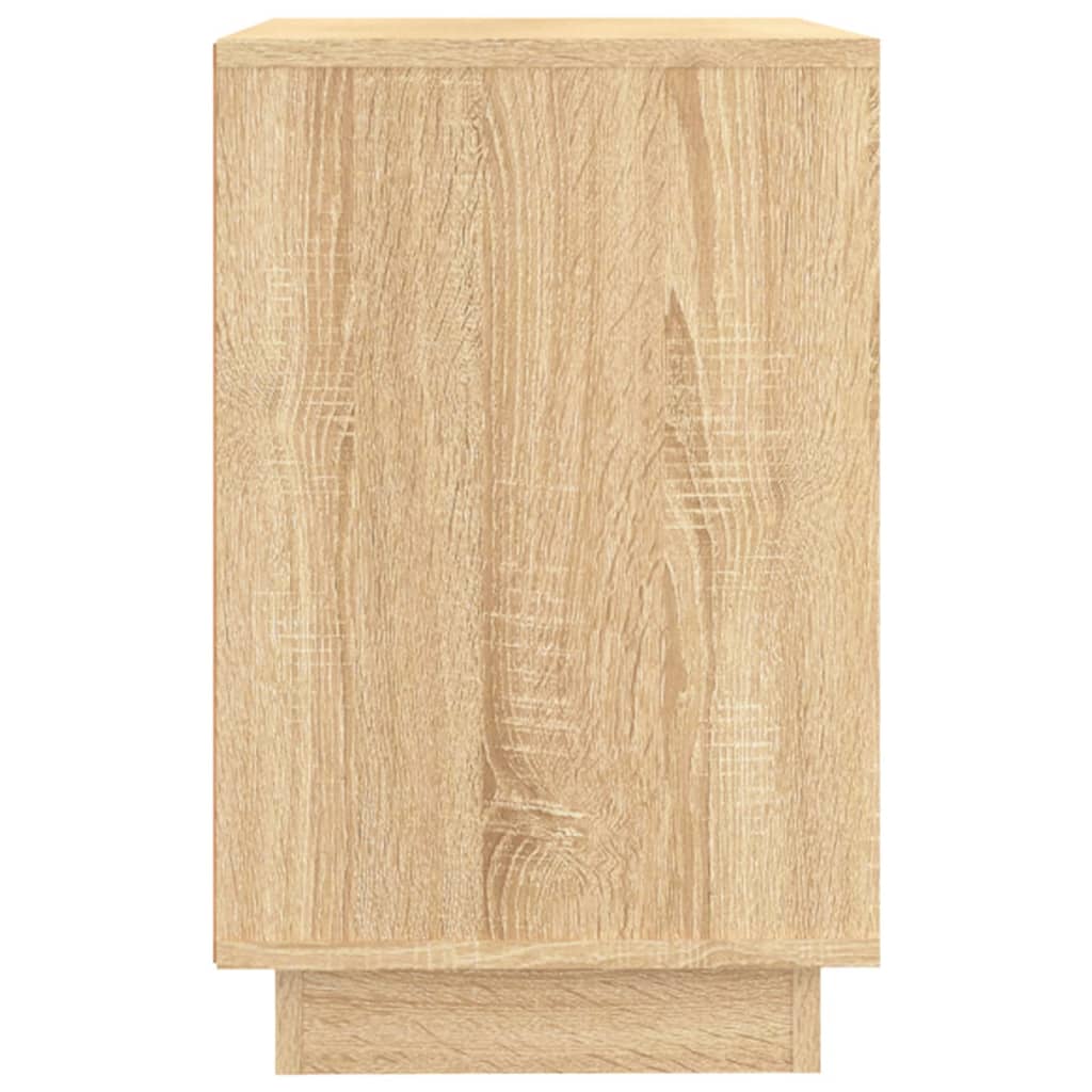 vidaXL Szafka, dąb sonoma, 102x35x55 cm, materiał drewnopochodny