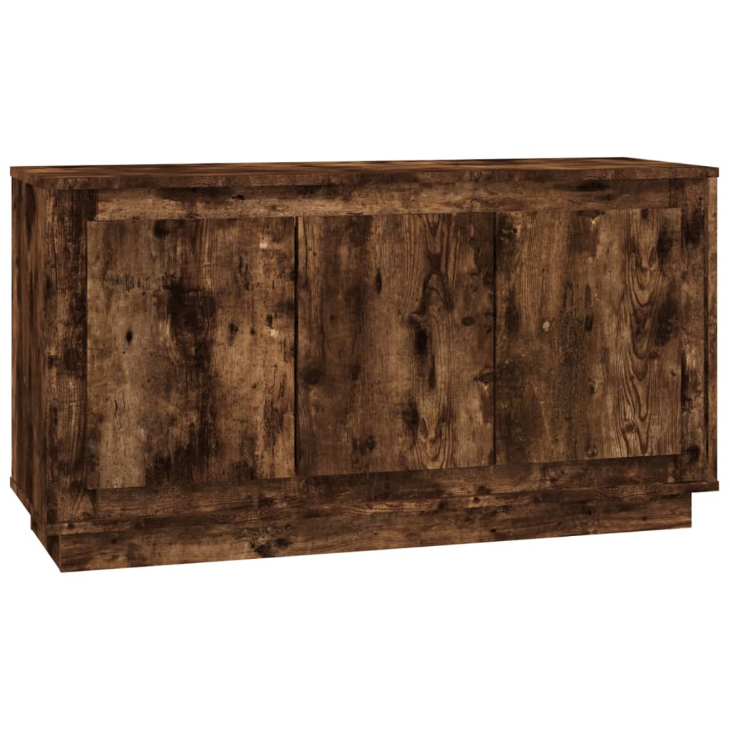vidaXL Szafka, przydymiony dąb, 102x35x55 cm, materiał drewnopochodny