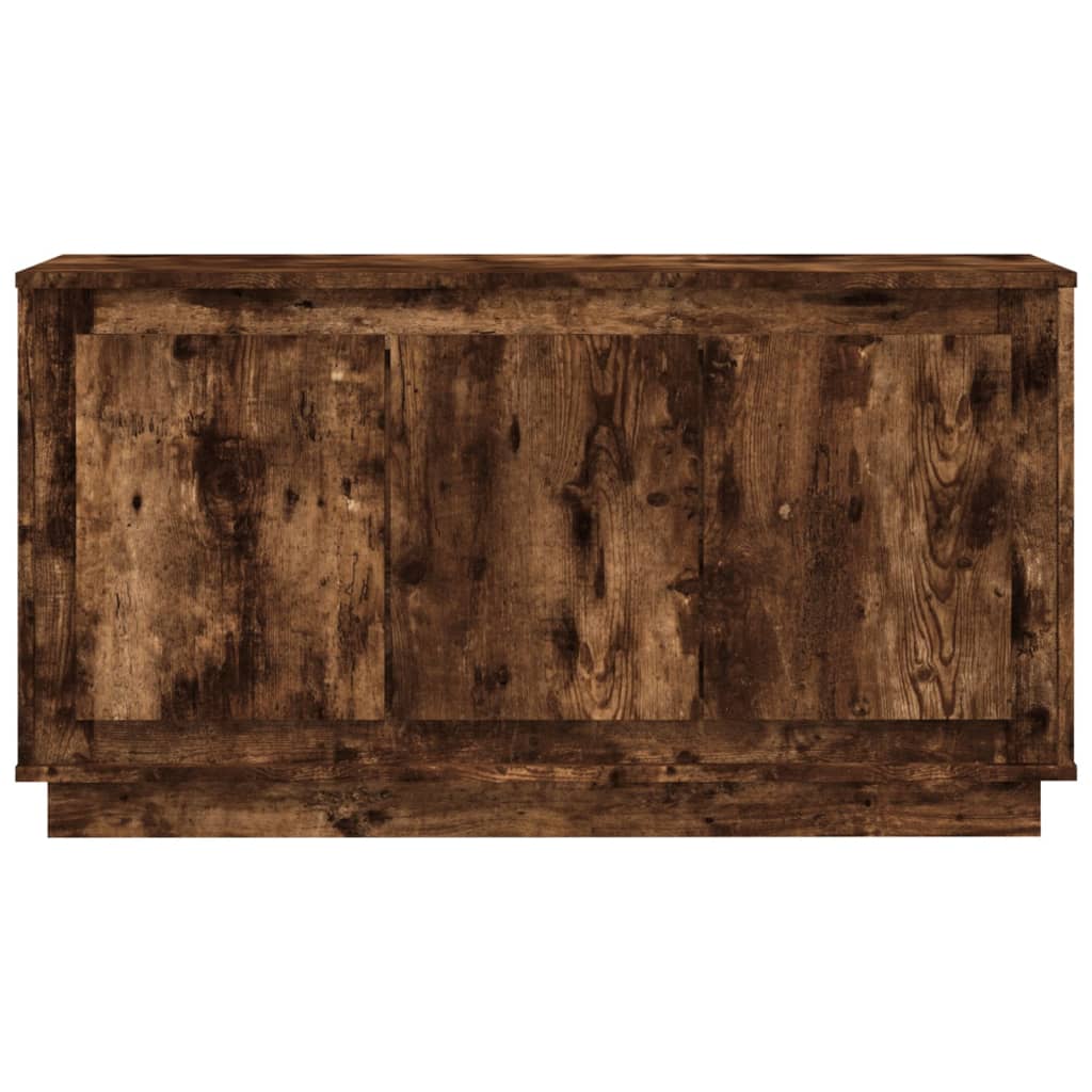 vidaXL Szafka, przydymiony dąb, 102x35x55 cm, materiał drewnopochodny