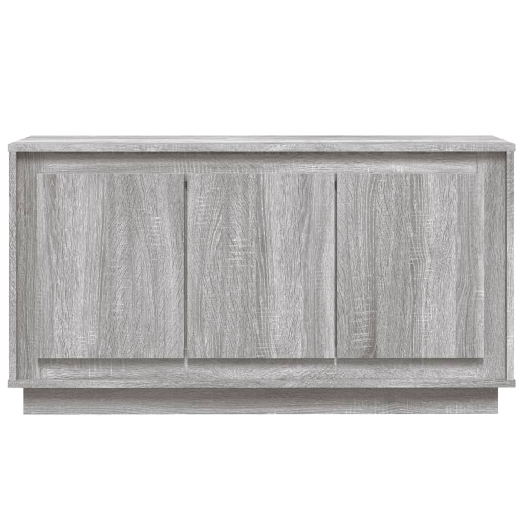 vidaXL Szafka, szary dąb sonoma, 102x35x55 cm, materiał drewnopochodny