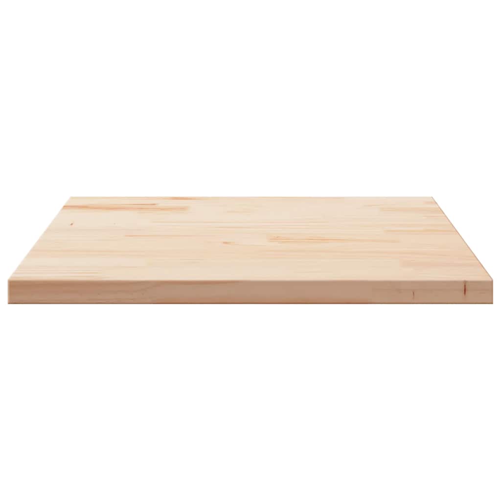 vidaXL Blat stołu, 90x90x2,5 cm, lite drewno sosnowe, kwadratowy