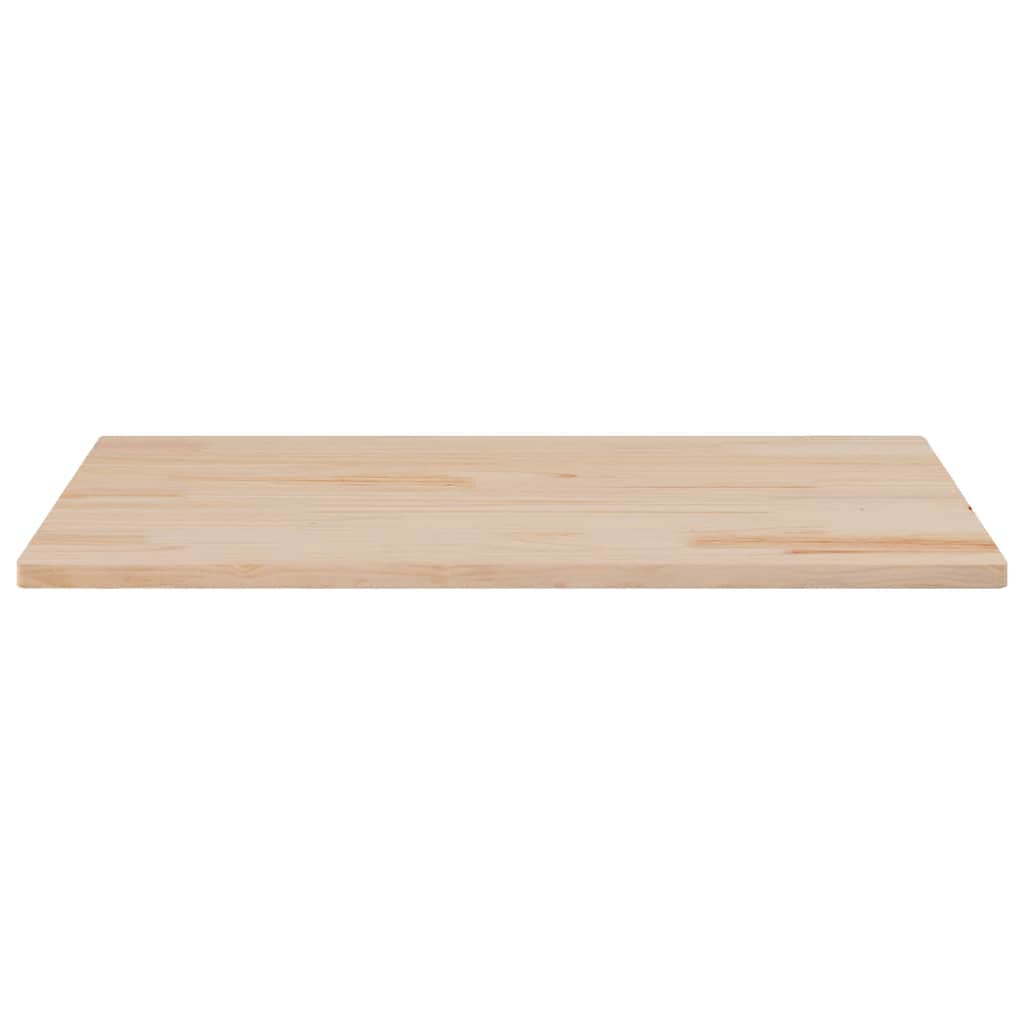 vidaXL Blat stołu, 100x50x2,5 cm, lite drewno sosnowe, prostokątny