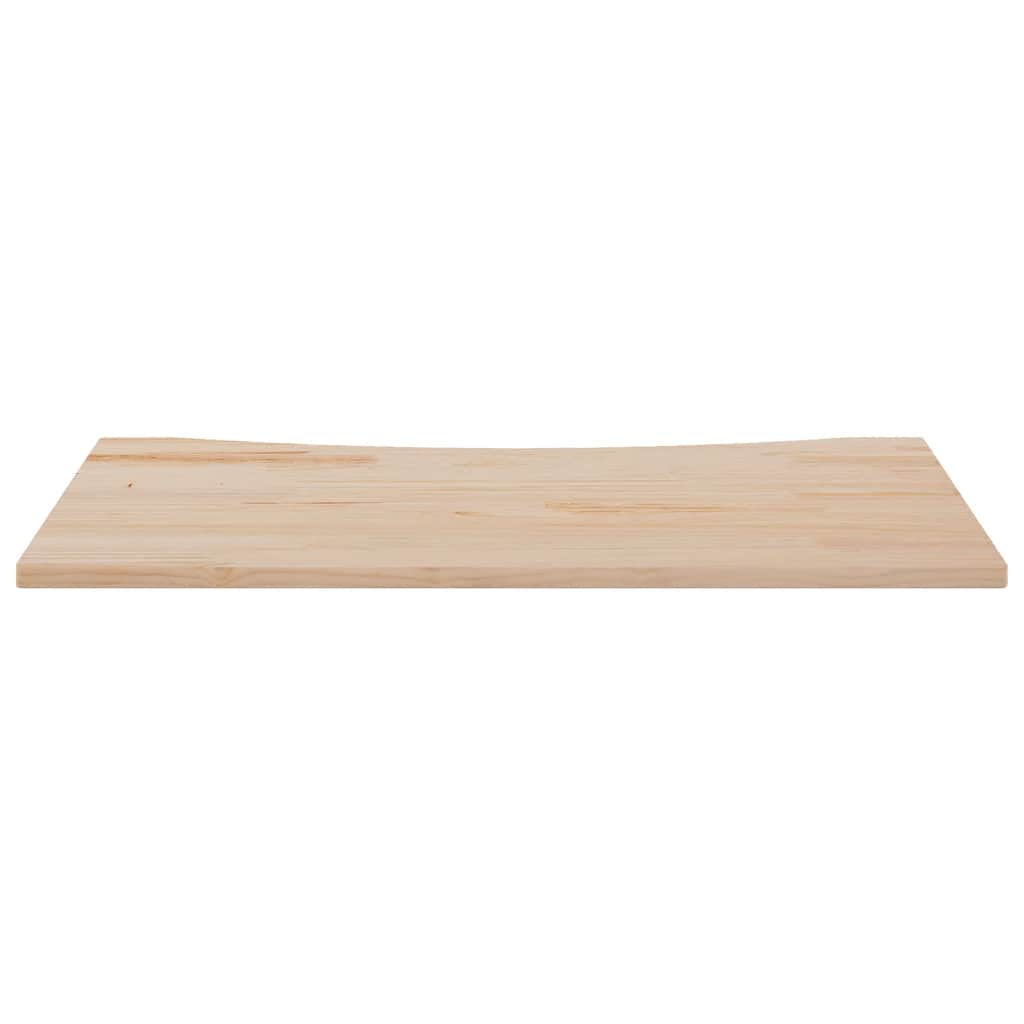 vidaXL Blat biurka, 110x60x2,5 cm, lite drewno sosnowe