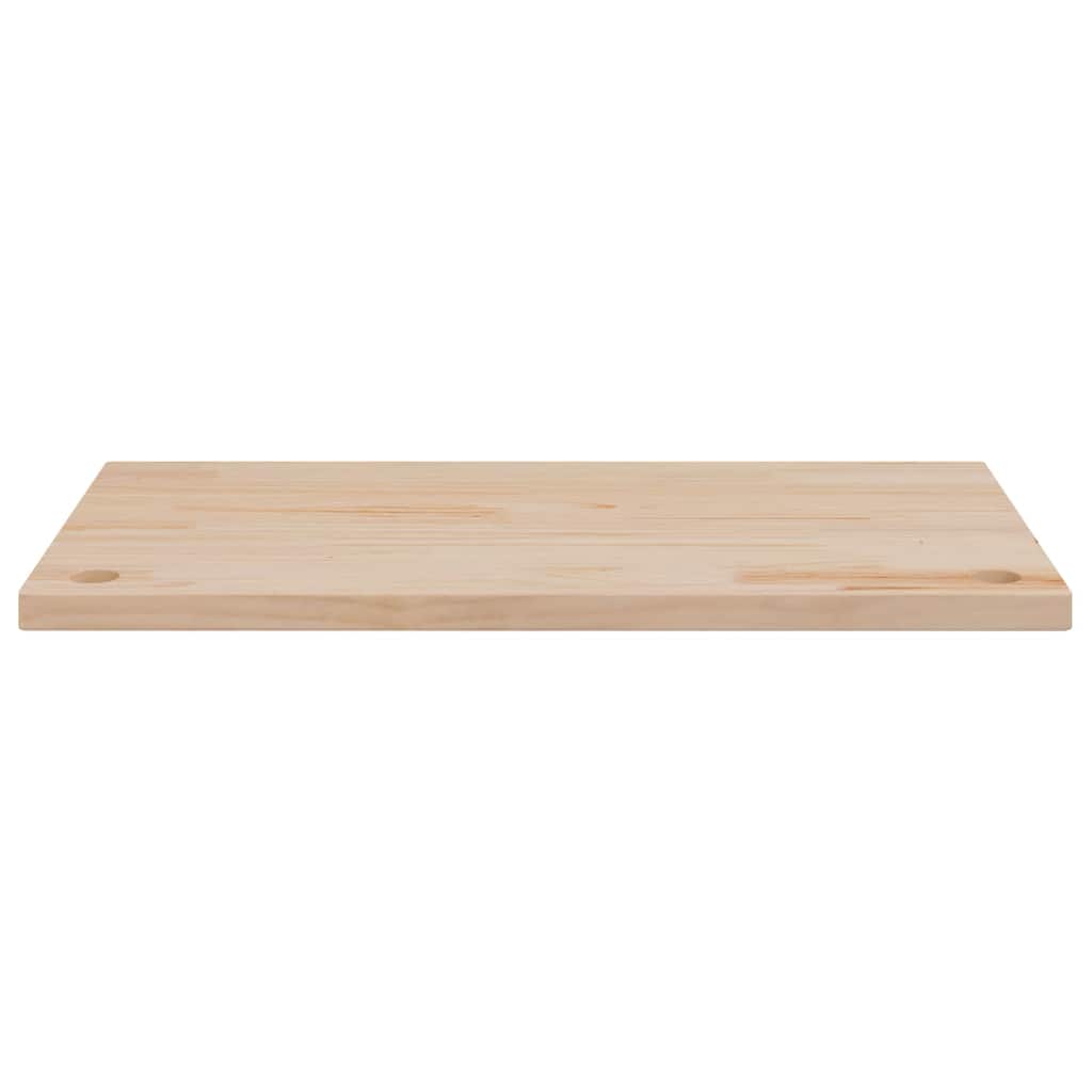 vidaXL Blat biurka, 80x40x2,5 cm, lite drewno sosnowe