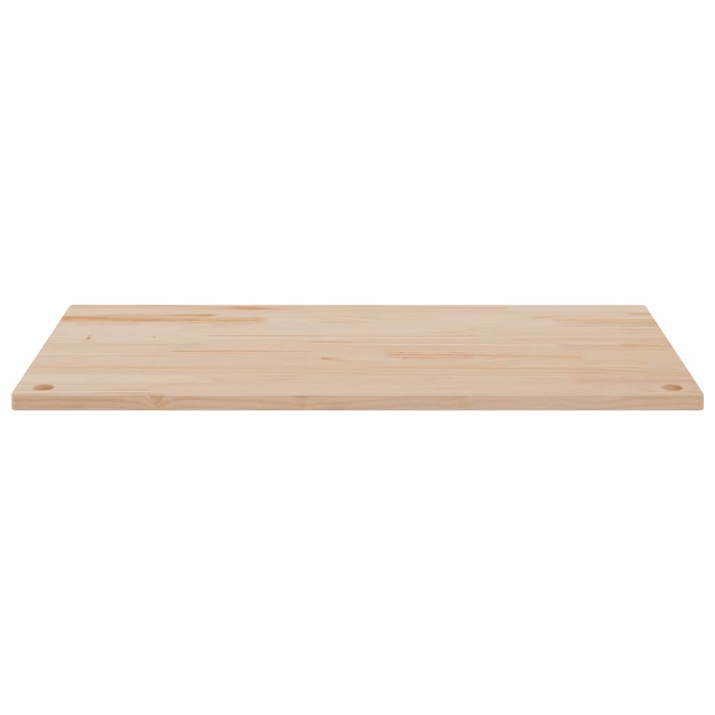 vidaXL Blat biurka, 110x55x2,5 cm, lite drewno sosnowe