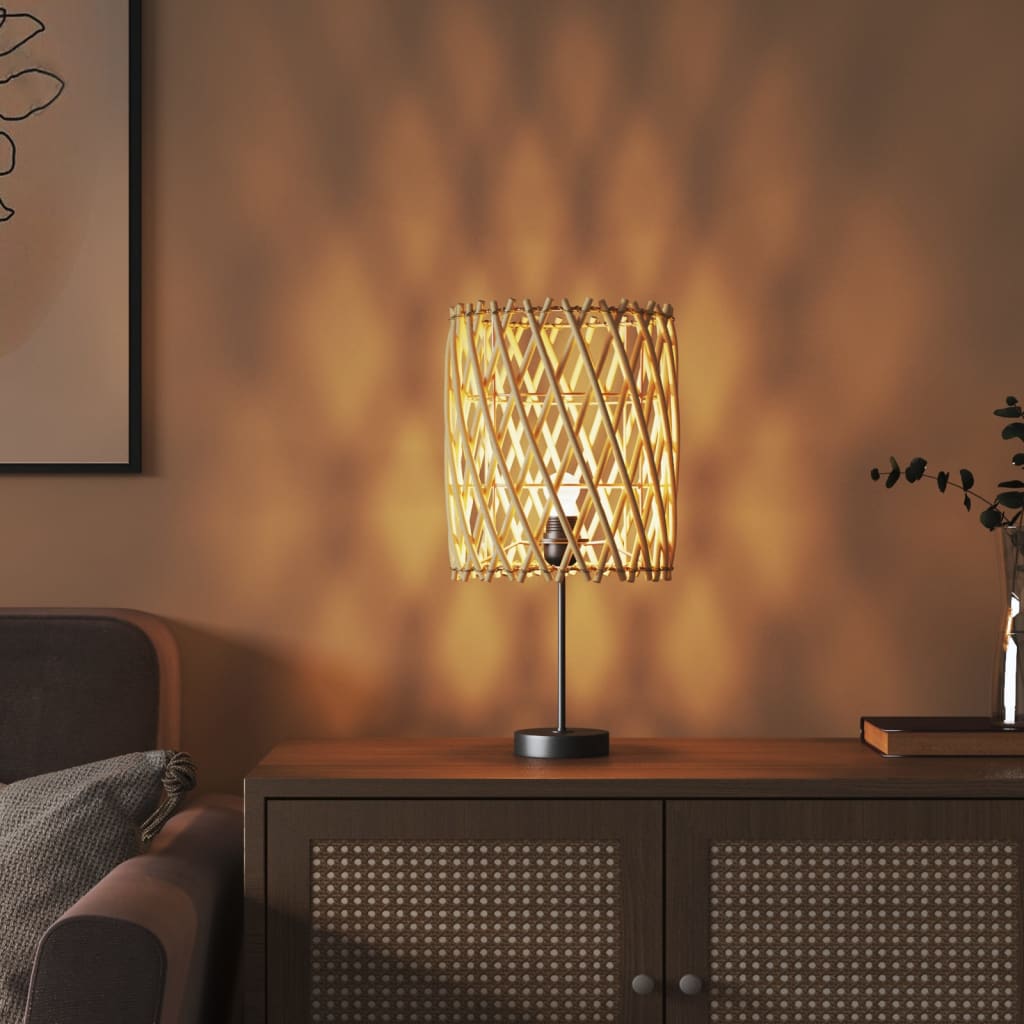 vidaXL Klosz do lampy, Ø23x28 cm, wiklina