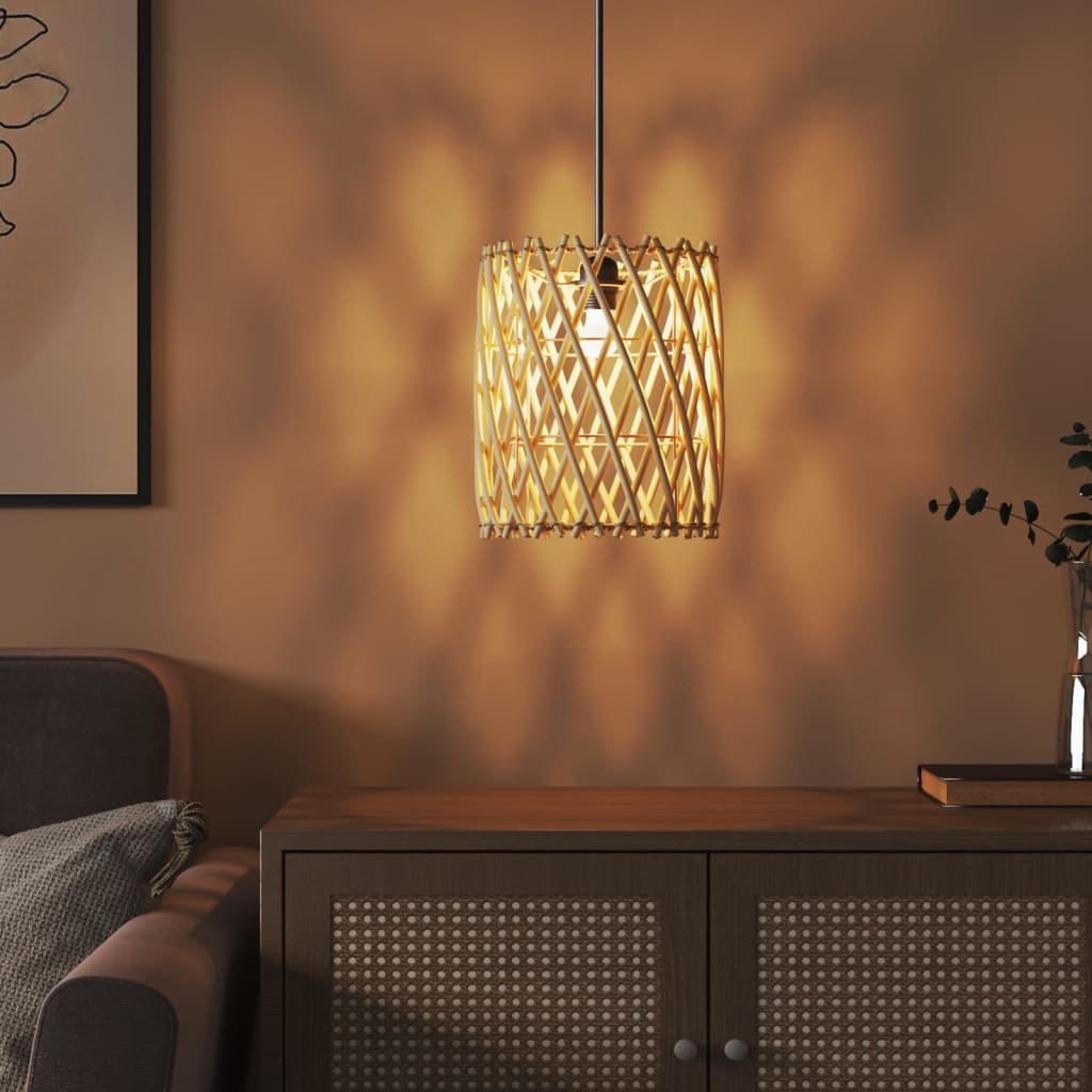vidaXL Klosz do lampy, Ø23x28 cm, wiklina