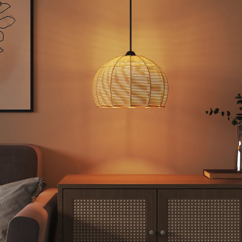 vidaXL Klosz do lampy sufitowej, Ø36x26 cm, żelazo i papier