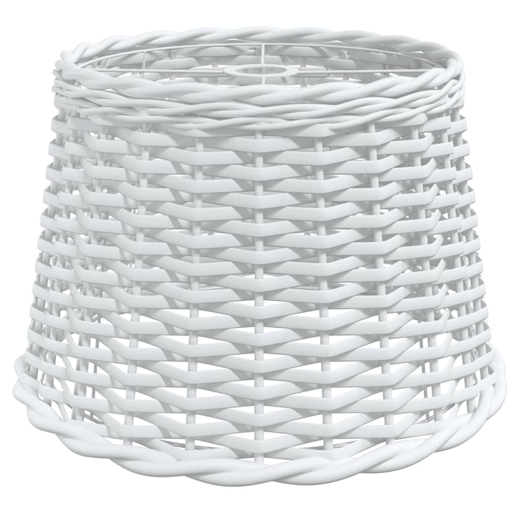 vidaXL Klosz lampy wiszącej, biały, Ø40x26 cm, wiklina