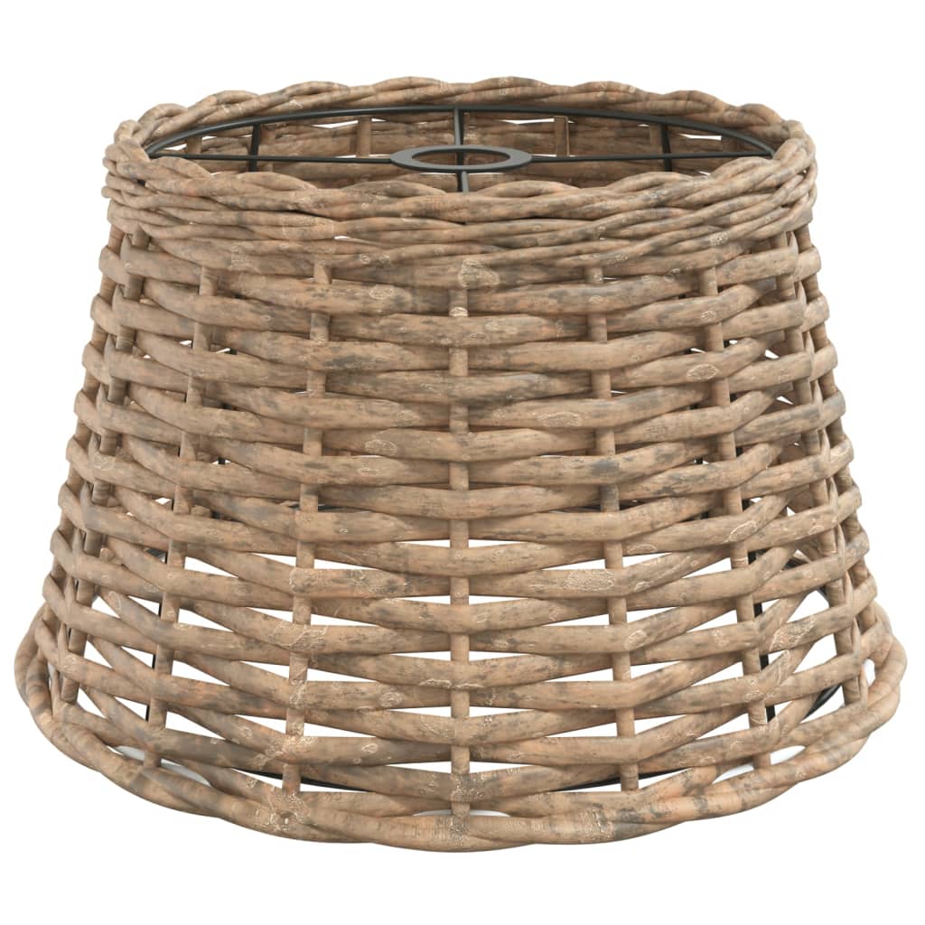 vidaXL Klosz lampy wiszącej, brązowy, Ø38x23 cm, wiklina