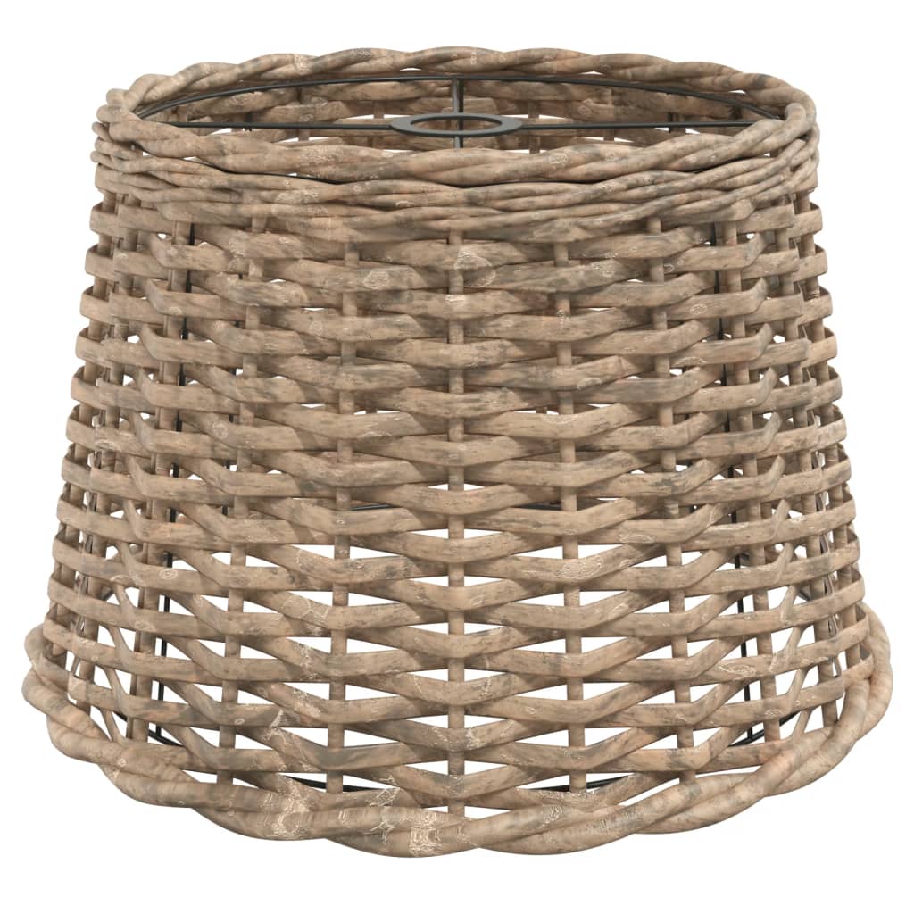 vidaXL Klosz lampy wiszącej, brązowy, Ø40x26 cm, wiklina