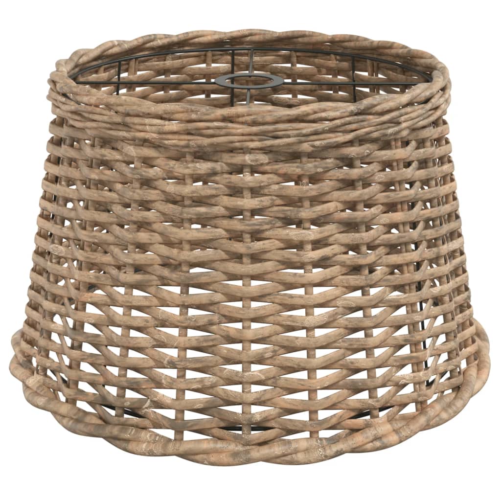 vidaXL Klosz lampy wiszącej, brązowy, Ø45x28 cm, wiklina