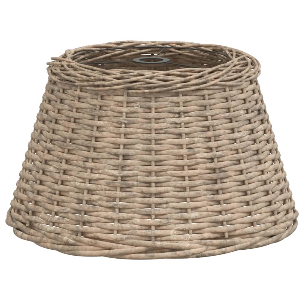 vidaXL Klosz lampy wiszącej, brązowy, Ø50x30 cm, wiklina