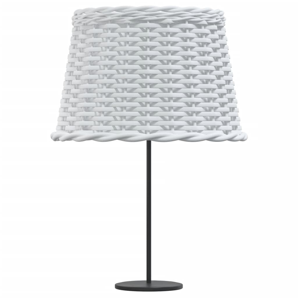 vidaXL Klosz do lampy, biały, Ø40x26 cm, wiklina