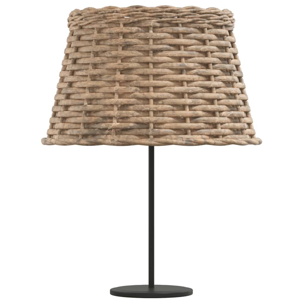 vidaXL Klosz do lampy, brązowy, Ø38x23 cm, wiklina