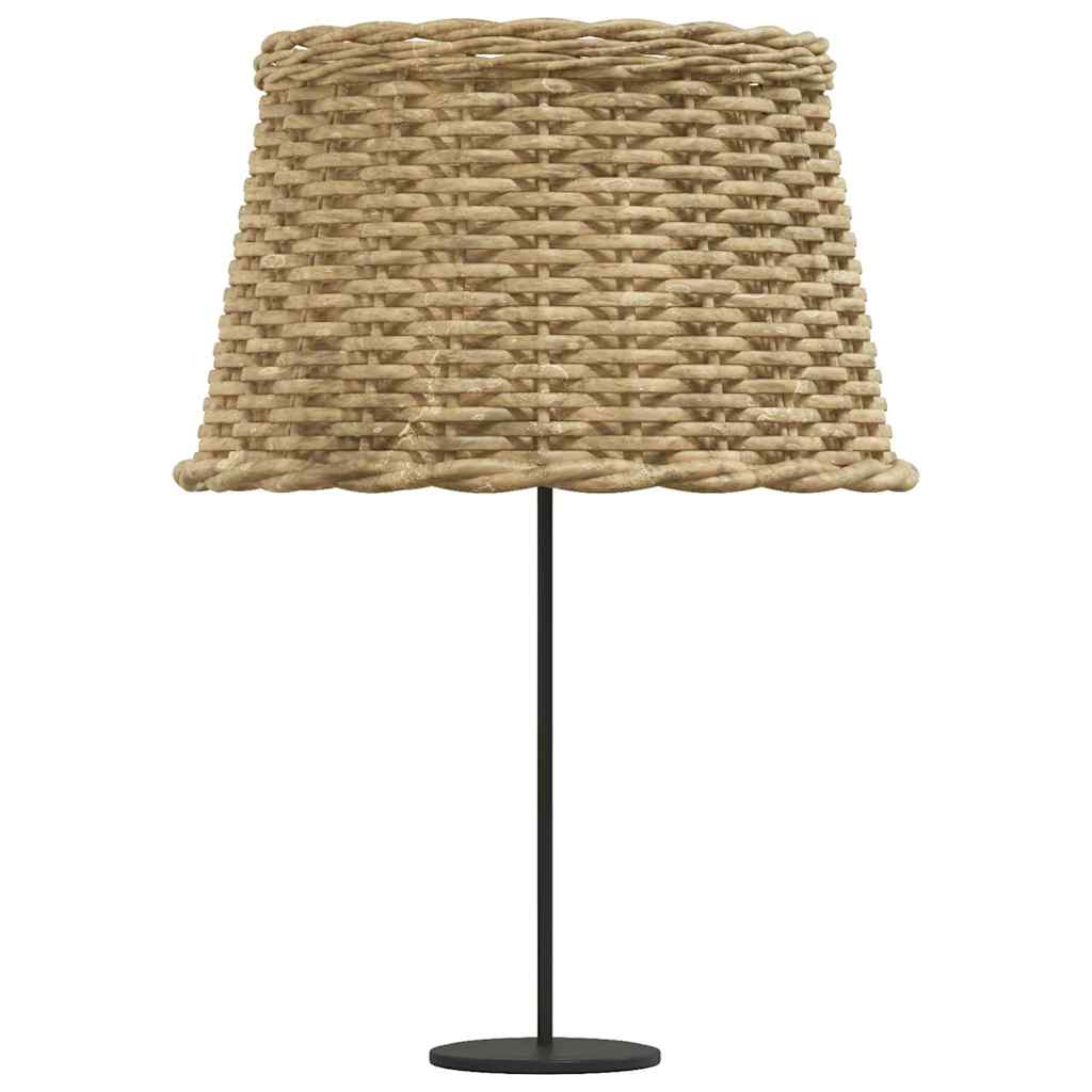 vidaXL Klosz do lampy, brązowy, Ø45x28 cm, wiklina
