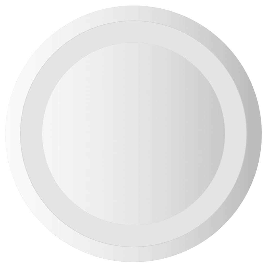 vidaXL Lustro łazienkowe z LED, okrągłe, 30 cm