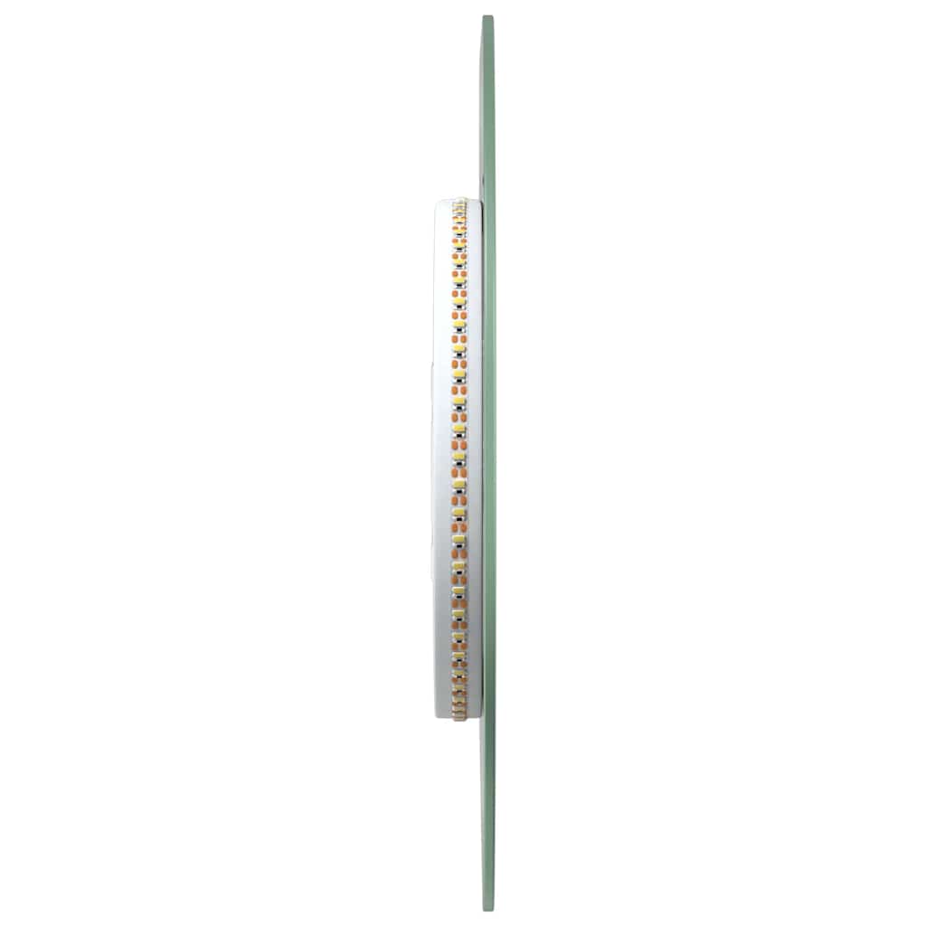 vidaXL Lustro łazienkowe z LED, okrągłe, 30 cm