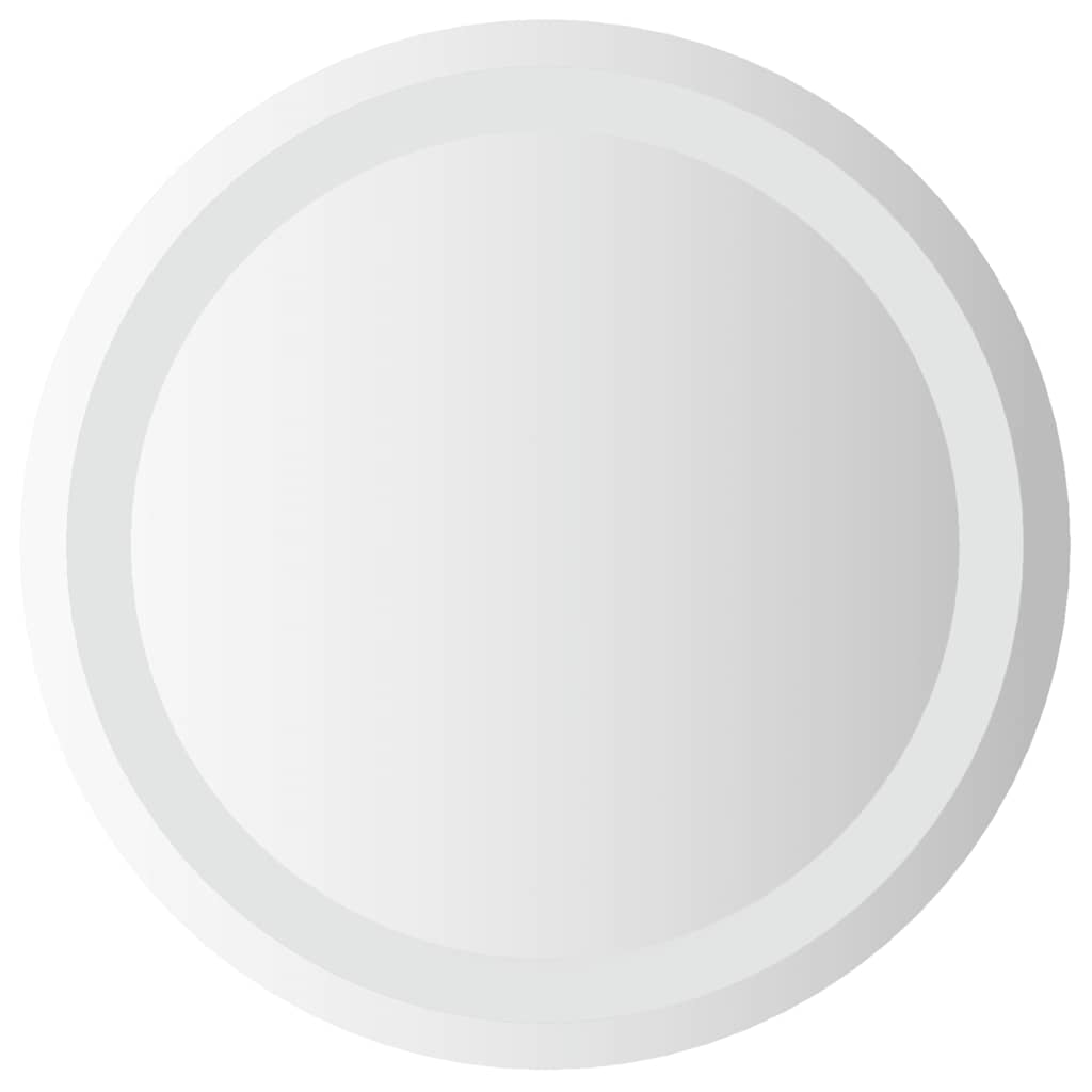 vidaXL Lustro łazienkowe z LED, okrągłe, 40 cm