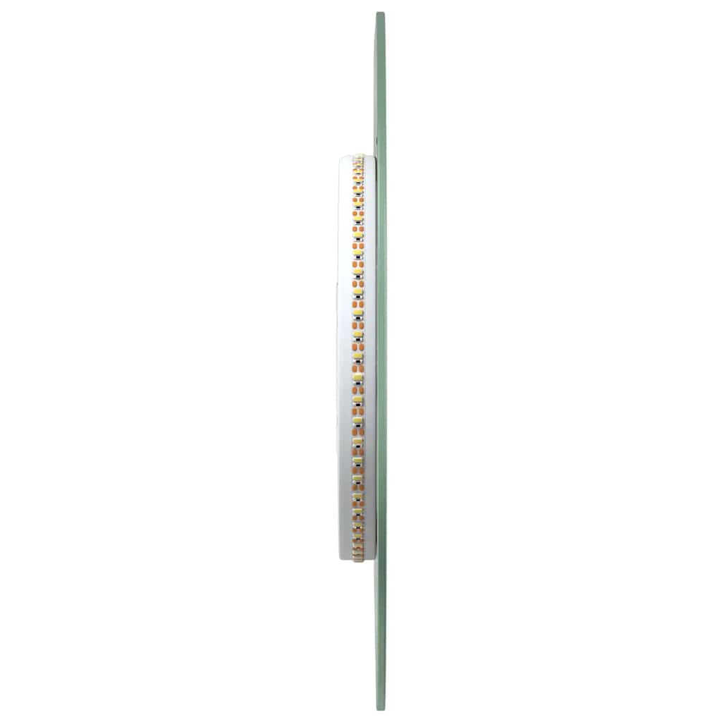 vidaXL Lustro łazienkowe z LED, okrągłe, 40 cm