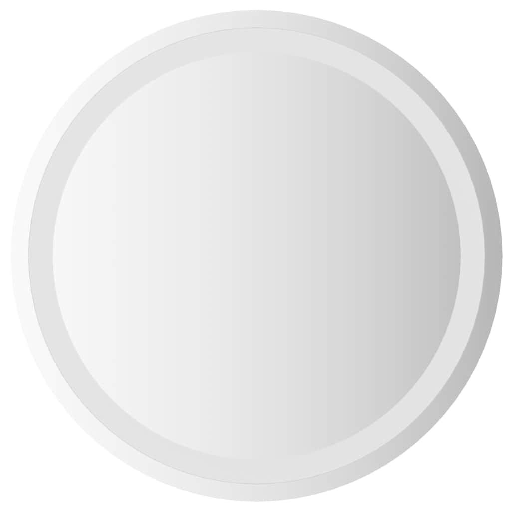 vidaXL Lustro łazienkowe z LED, okrągłe, 50 cm