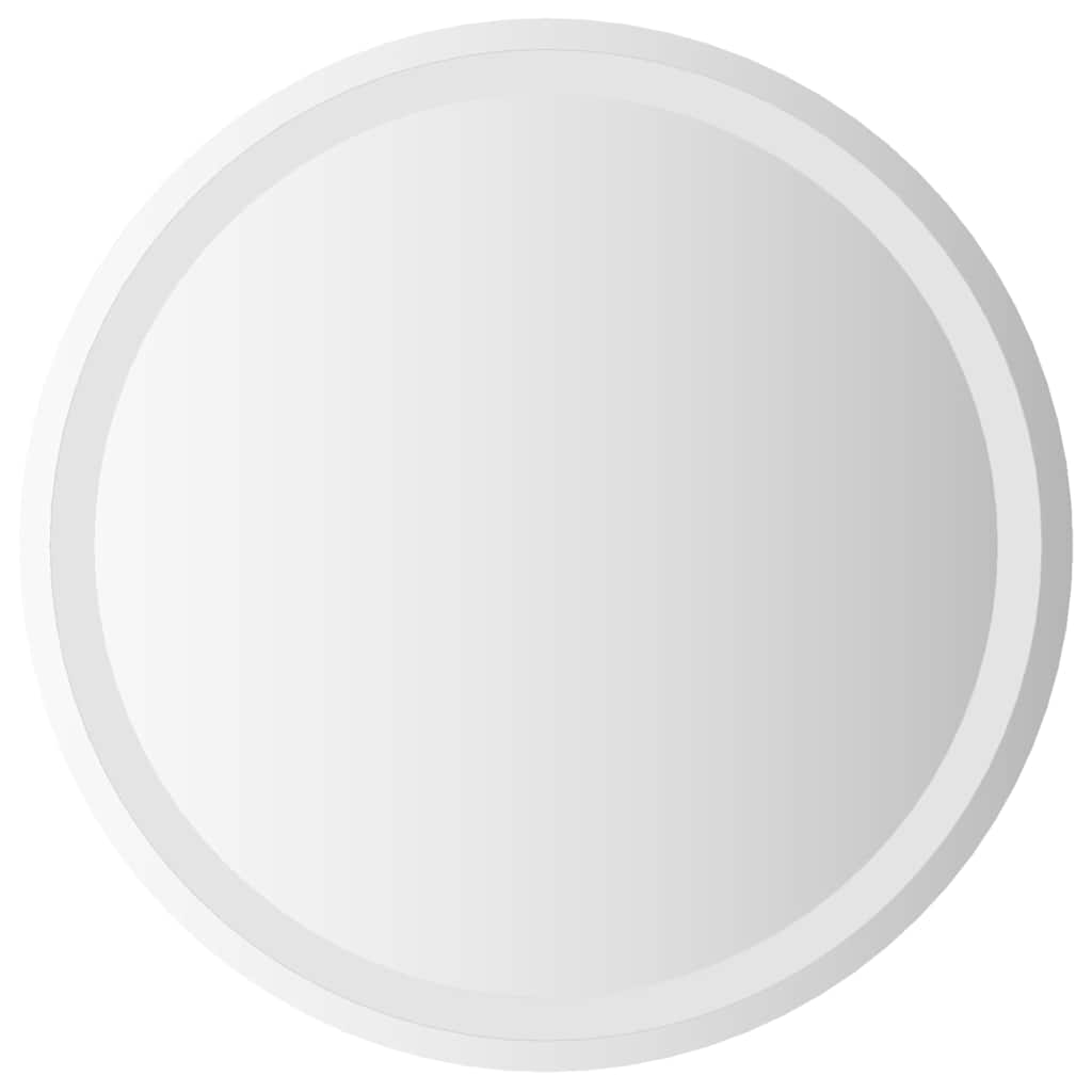 vidaXL Lustro łazienkowe z LED, okrągłe, 60 cm