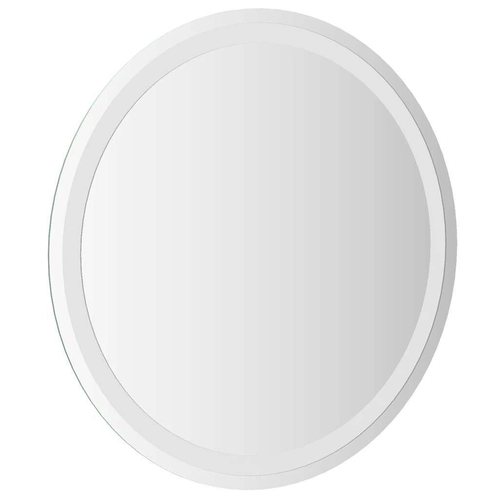 vidaXL Lustro łazienkowe z LED, okrągłe, 60 cm