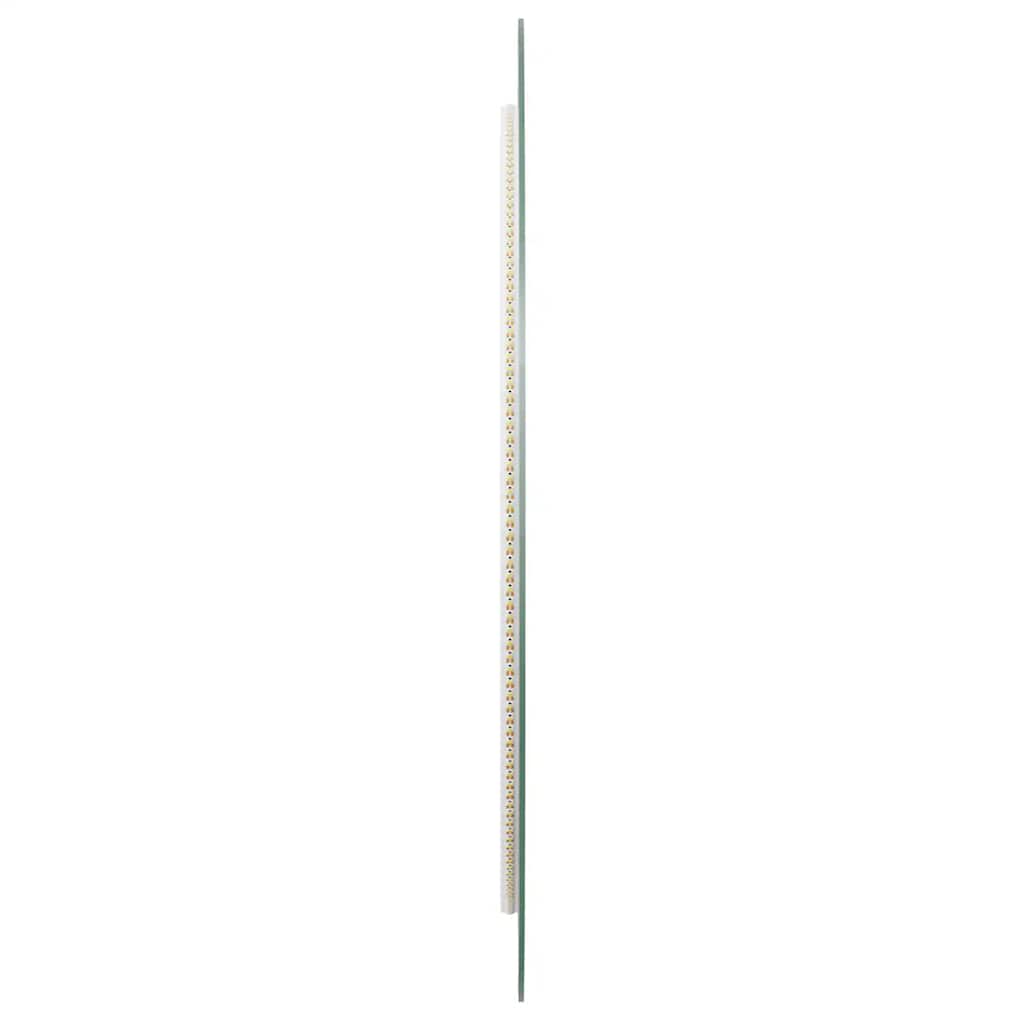 vidaXL Lustro łazienkowe z LED, okrągłe, 70 cm