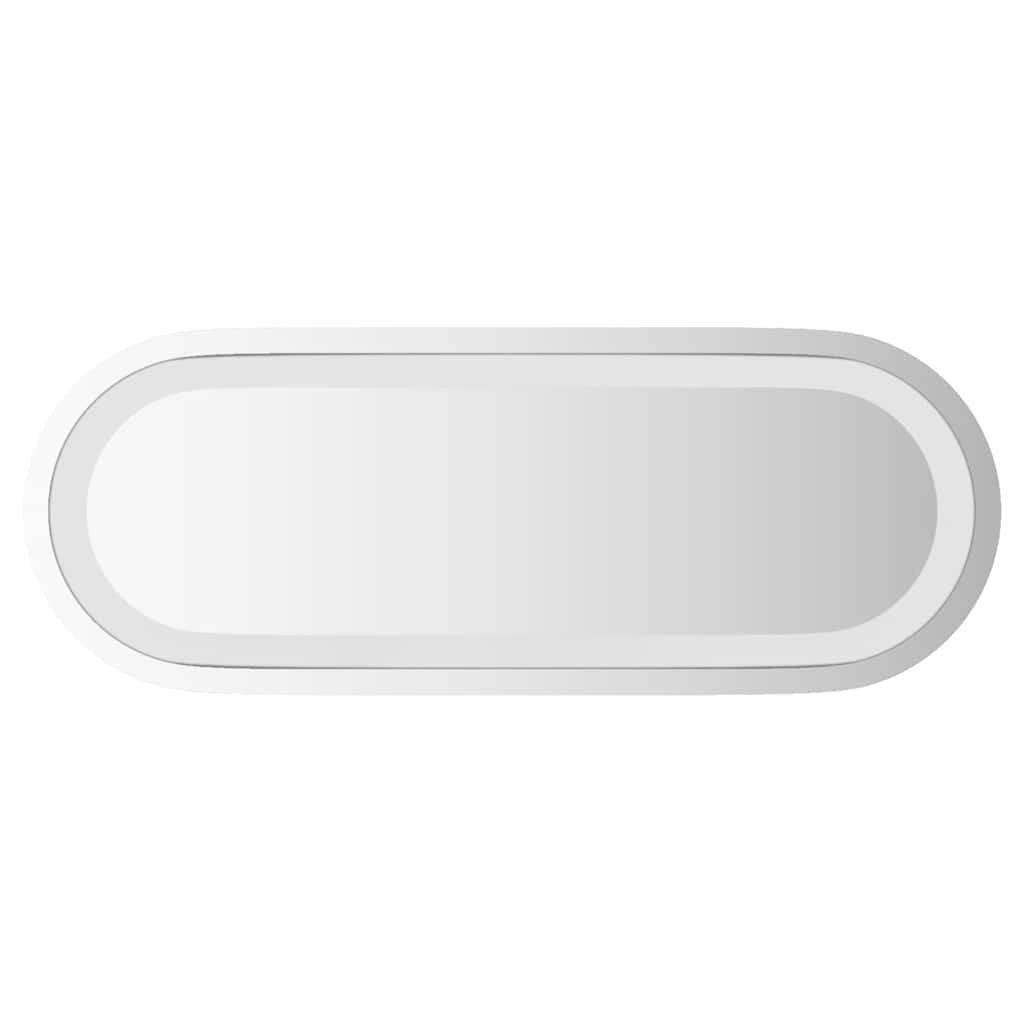 vidaXL Lustro łazienkowe z LED, 40x15 cm, owalne