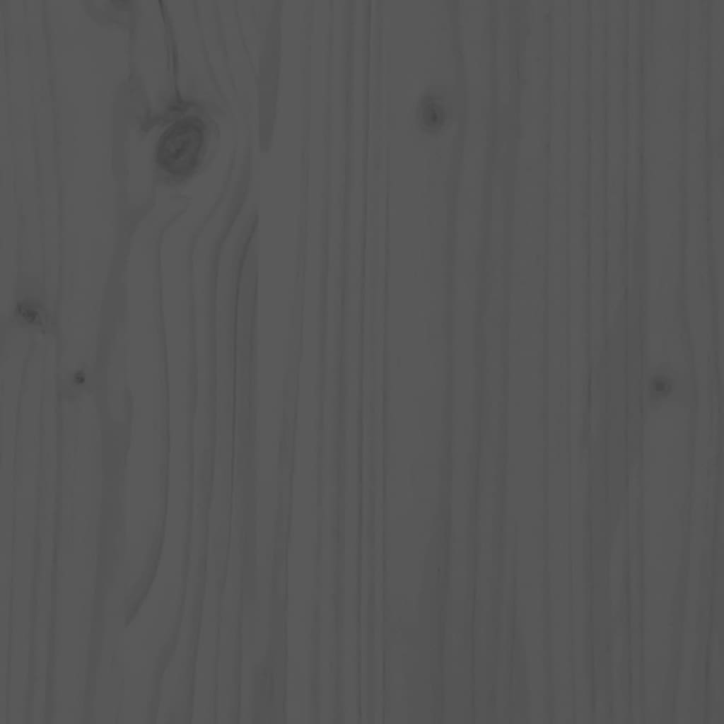 vidaXL 3-cz. zestaw mebli barowych do ogrodu, szary, drewno sosnowe