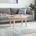 vidaXL Blat stołu 70x35x2,5 cm Drewno lite sosnowe owalne