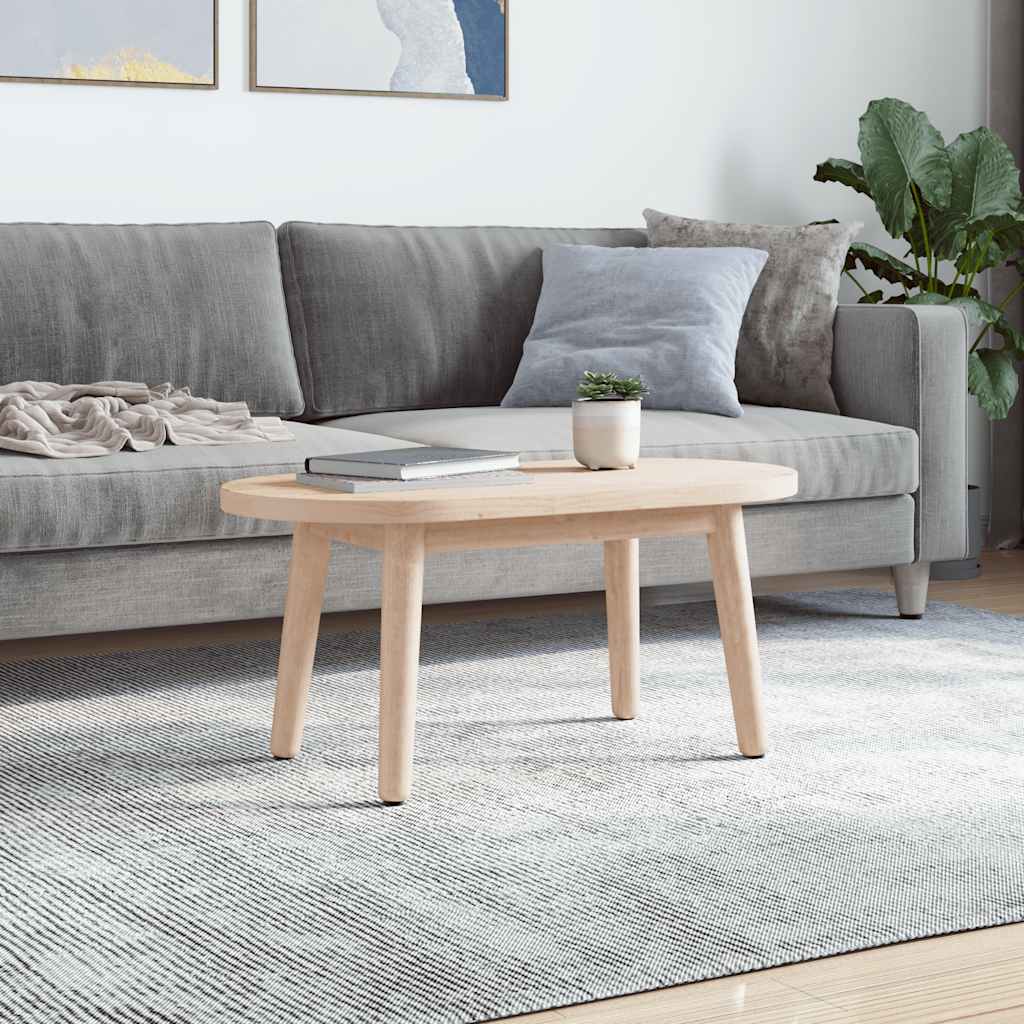 vidaXL Blat stołu 60x30x2,5 cm Drewno lite sosnowe owalne