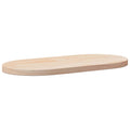 vidaXL Blat stołu 80x40x2,5 cm Drewno lite sosnowe owalne