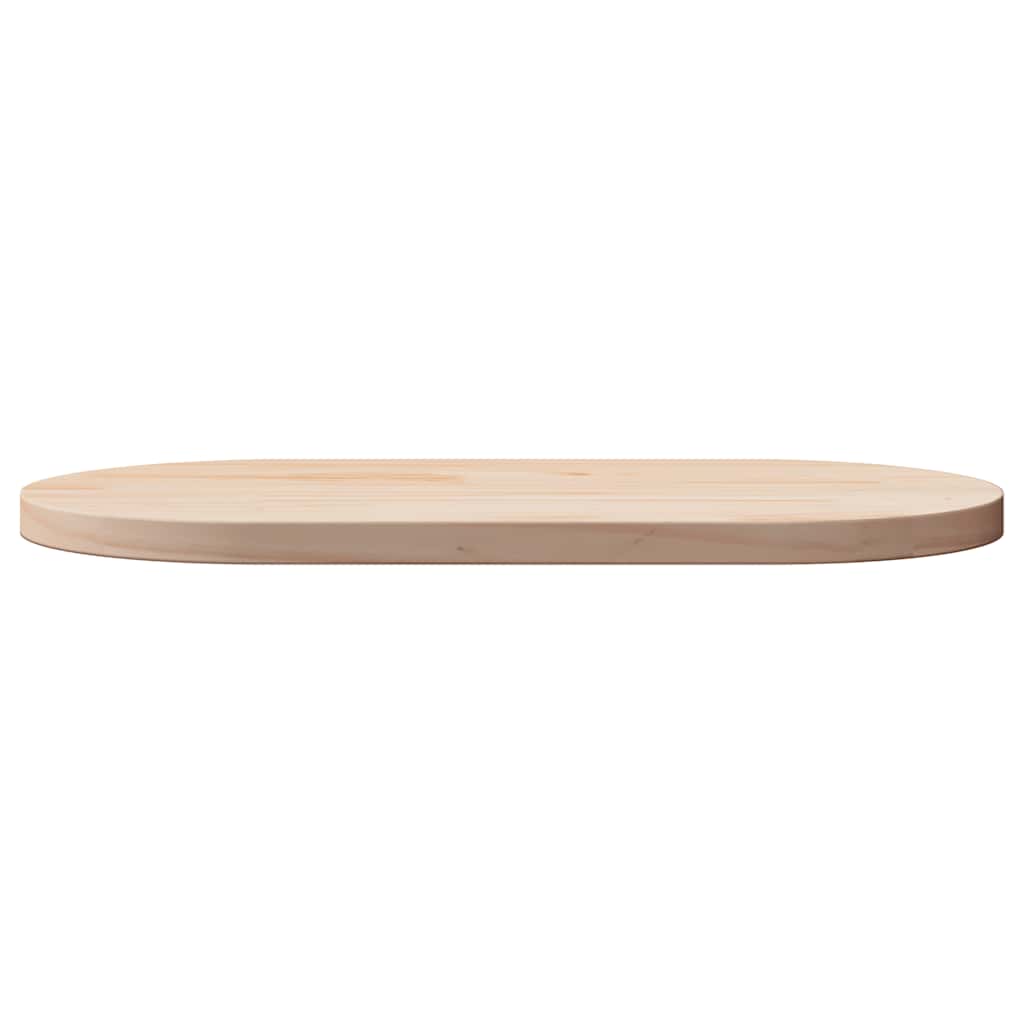 vidaXL Blat stołu 80x40x2,5 cm Drewno lite sosnowe owalne