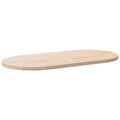 vidaXL Blat stołu 100x50x2,5 cm Drewno lite sosnowe owalne