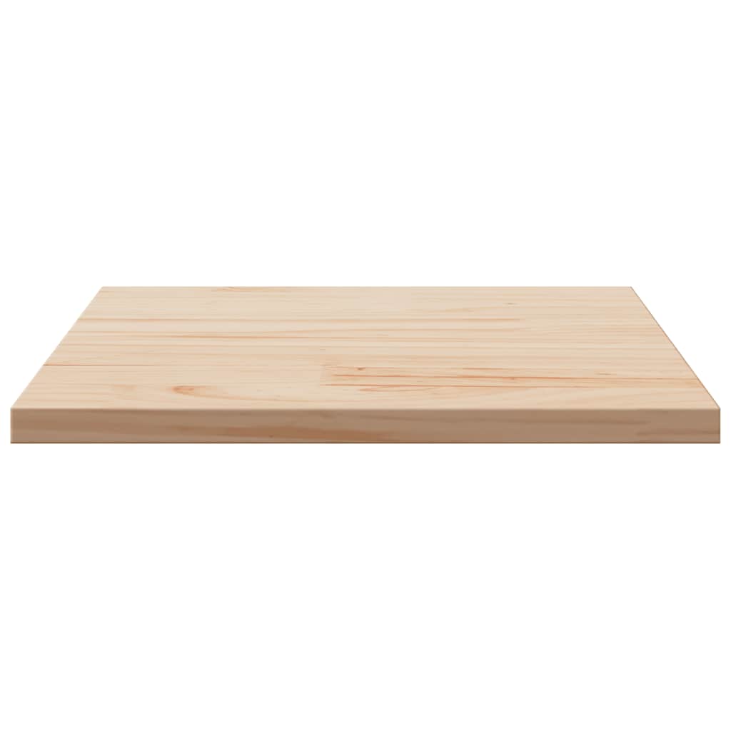 vidaXL Blat stołu, 60x60x2,5 cm, lite drewno sosnowe, kwadratowy