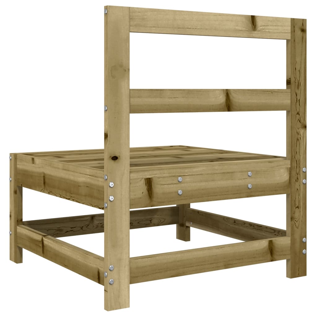 vidaXL Ogrodowa sofa środkowa, impregnowane drewno sosnowe