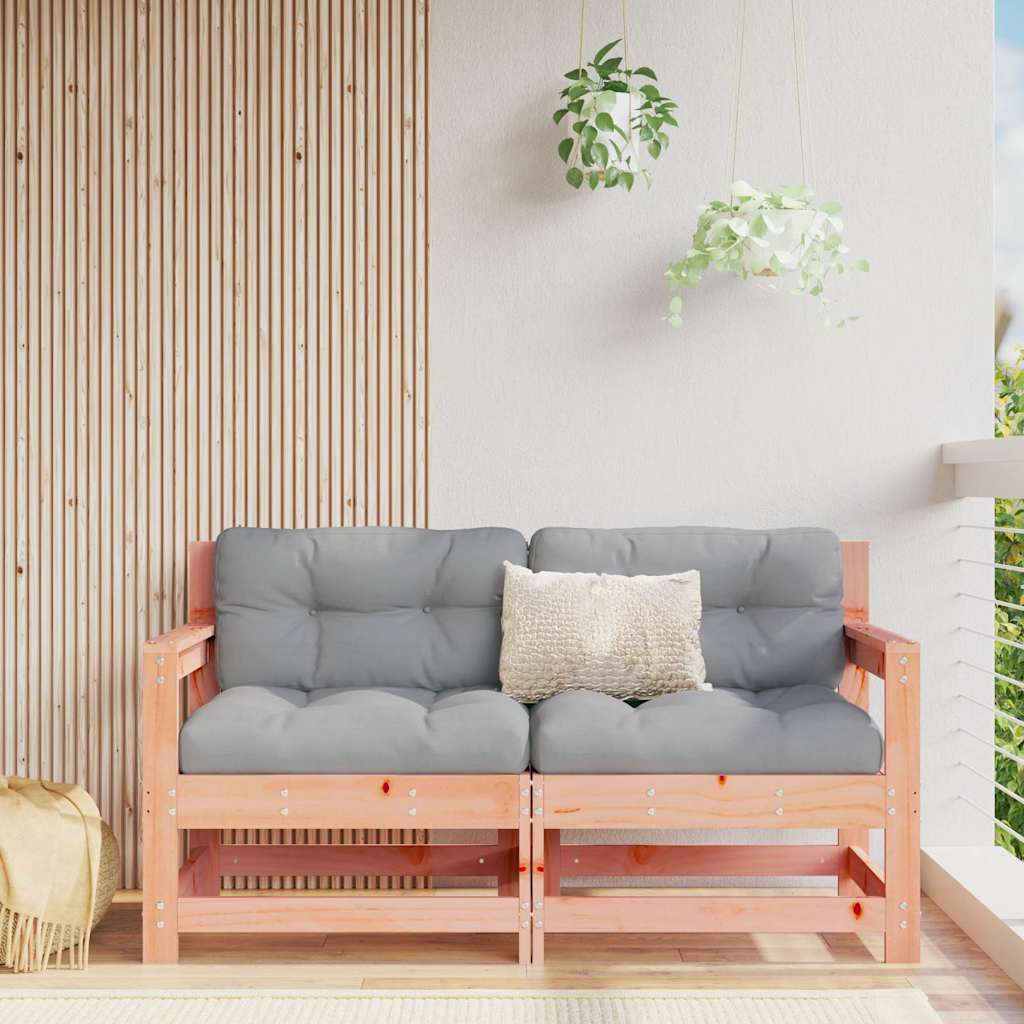 vidaXL Ogrodowe sofy narożne, 2 szt., lite drewno daglezjowe