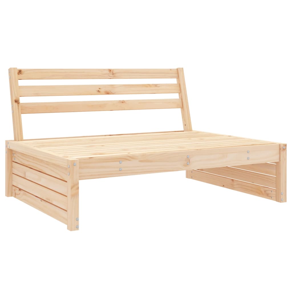 vidaXL Sofa środkowa do ogrodu, 120x80 cm, lite drewno sosnowe