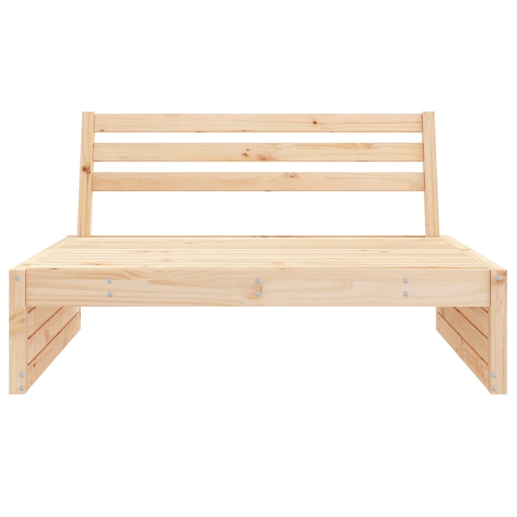 vidaXL Sofa środkowa do ogrodu, 120x80 cm, lite drewno sosnowe