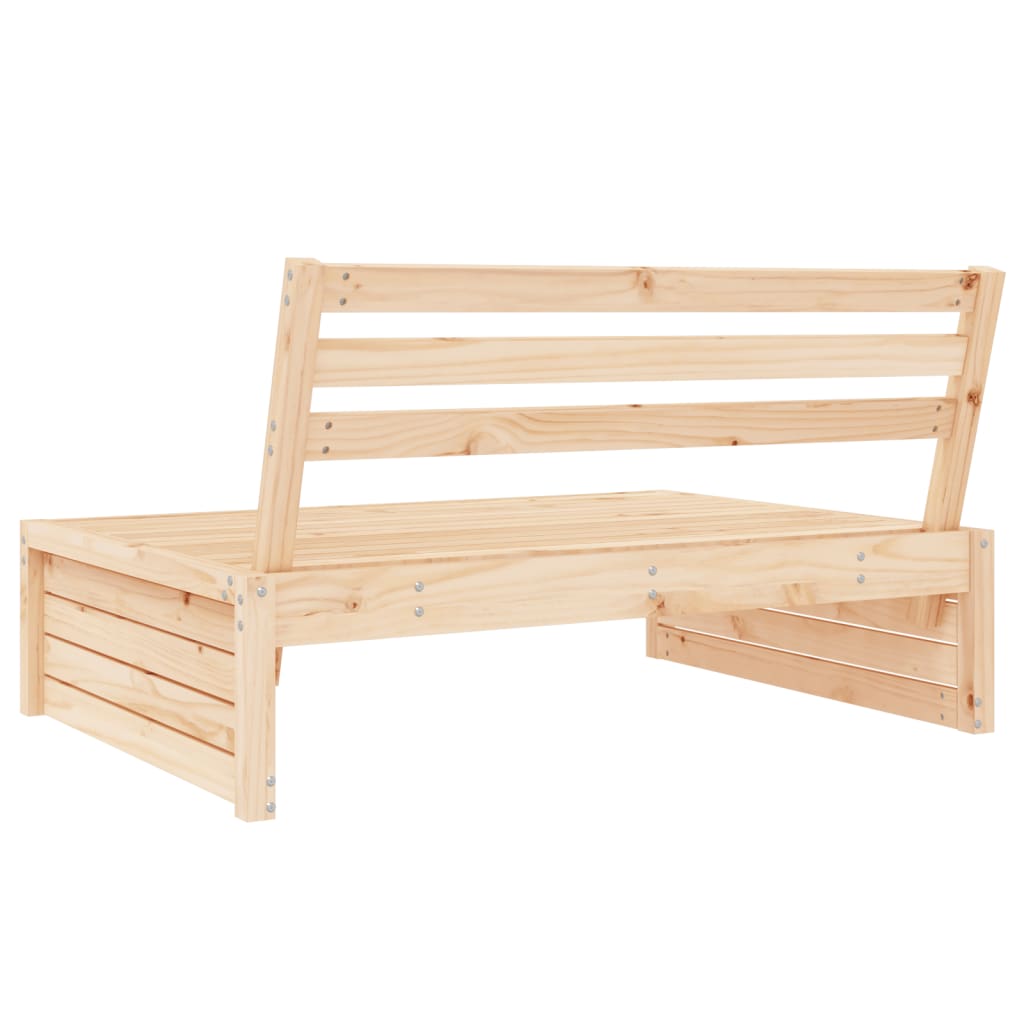 vidaXL Sofa środkowa do ogrodu, 120x80 cm, lite drewno sosnowe