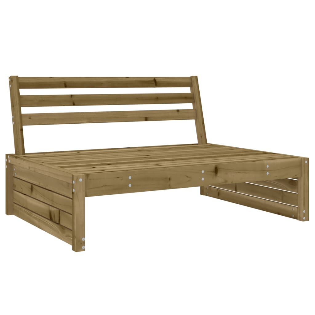 vidaXL Sofa środkowa do ogrodu, 120x80 cm, impregnowane drewno sosnowe