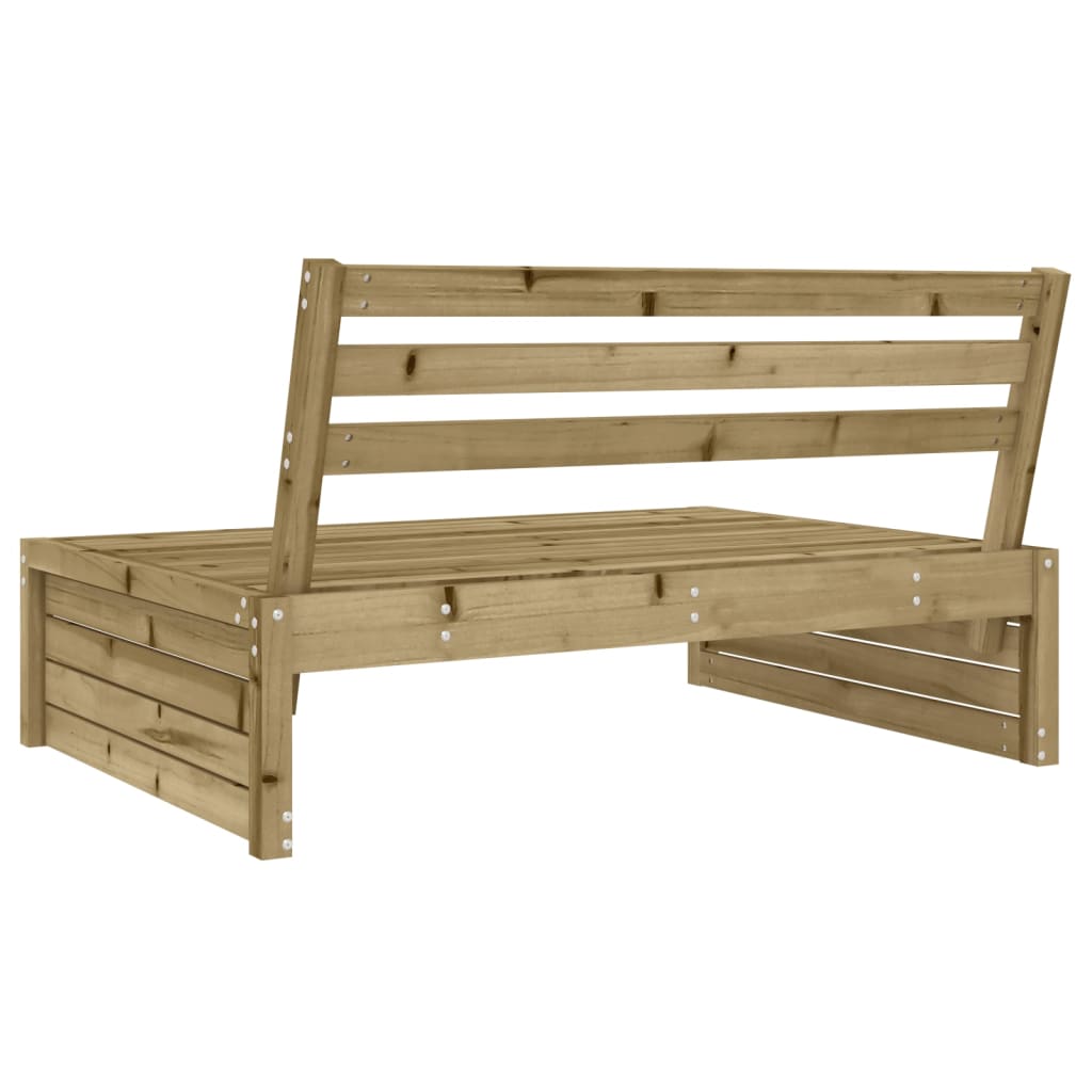 vidaXL Sofa środkowa do ogrodu, 120x80 cm, impregnowane drewno sosnowe