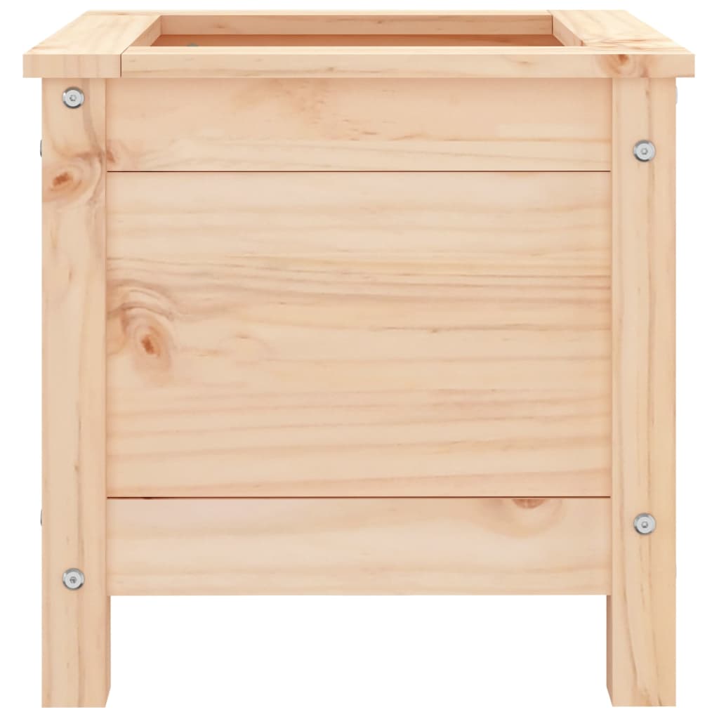 vidaXL Donica ogrodowa, 40x40x39 cm, lite drewno sosnowe