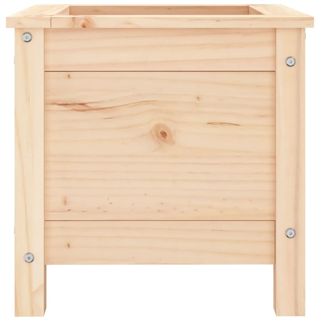 vidaXL Donica ogrodowa, 40x40x39 cm, lite drewno sosnowe