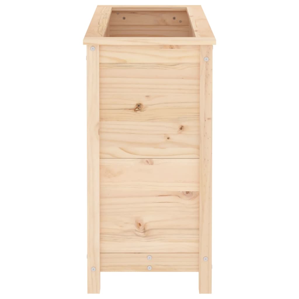 vidaXL Donica ogrodowa, 82,5x40x78 cm, lite drewno sosnowe