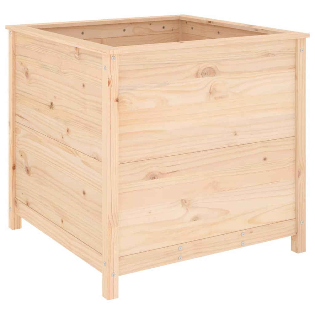 vidaXL Donica ogrodowa, 82,5x82,5x78 cm, lite drewno sosnowe